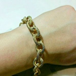 Charter Club gold tone rope chain bracelet new